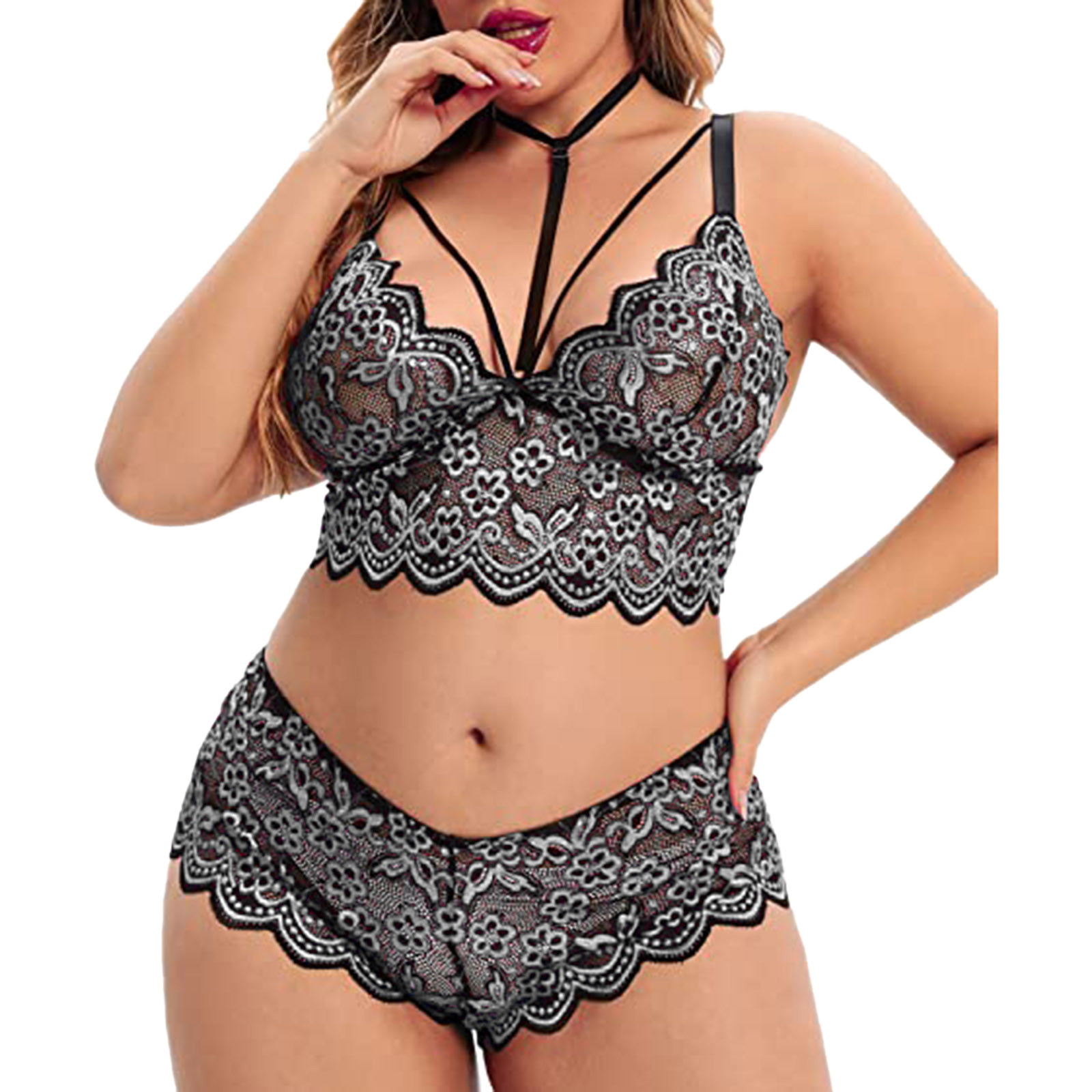 Buy online Pack Of 2 Solid Bra And Panty Set from lingerie for Women by  Fbar for ₹699 at 56% off